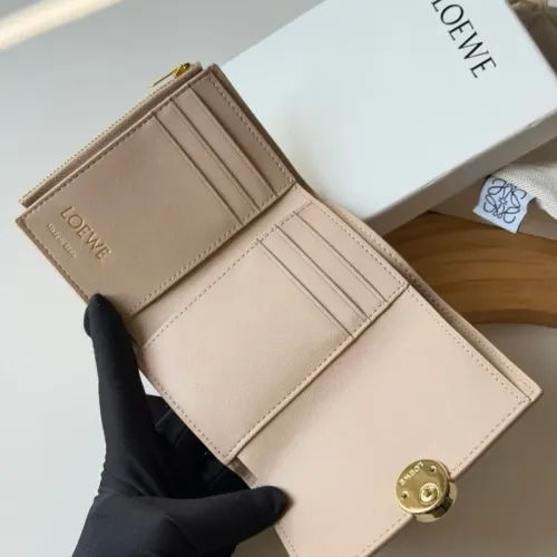 Replica LOEWE Wallet For Women #1412551 $56.00 USD for Wholesale