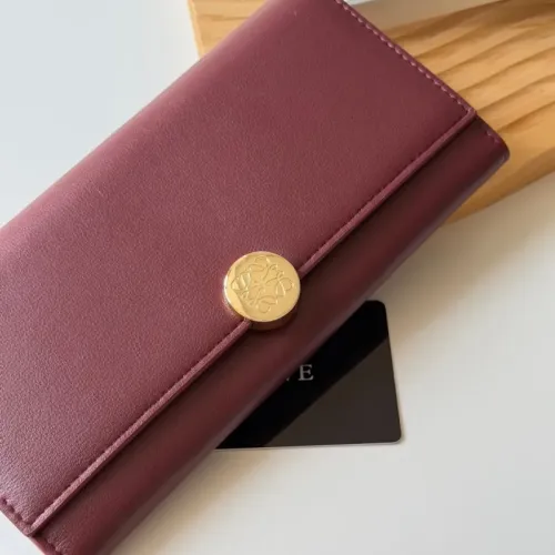 Replica LOEWE Long Wallet For Women #1412559 $60.00 USD for Wholesale