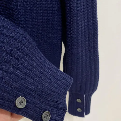 Replica Thom Browne TB Sweaters Long Sleeved For Men #1412766 $92.00 USD for Wholesale