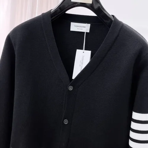 Replica Thom Browne TB Sweaters Long Sleeved For Men #1412846 $98.00 USD for Wholesale