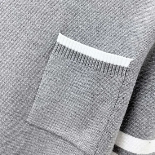 Replica Thom Browne TB Sweaters Long Sleeved For Men #1412855 $85.00 USD for Wholesale