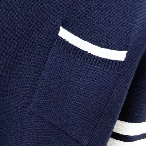 Replica Thom Browne TB Sweaters Long Sleeved For Men #1412856 $85.00 USD for Wholesale