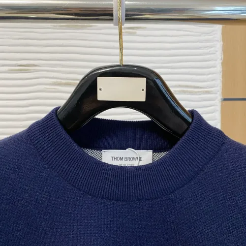 Replica Thom Browne TB Sweaters Long Sleeved For Men #1412861 $88.00 USD for Wholesale