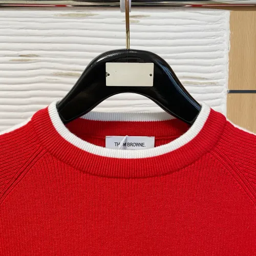 Replica Thom Browne TB Sweaters Long Sleeved For Men #1412864 $88.00 USD for Wholesale
