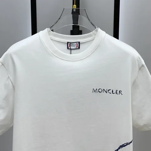 Replica Moncler T-Shirts Short Sleeved For Men #1412933 $60.00 USD for Wholesale