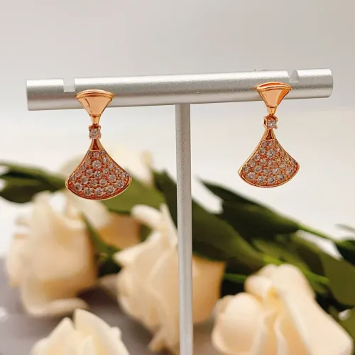 Replica Bvlgari Earrings For Women #1413288 $32.00 USD for Wholesale