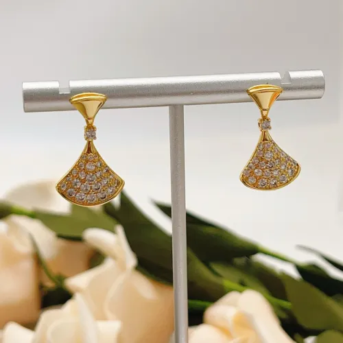 Replica Bvlgari Earrings For Women #1413289 $32.00 USD for Wholesale