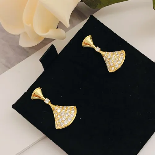 Replica Bvlgari Earrings For Women #1413289 $32.00 USD for Wholesale