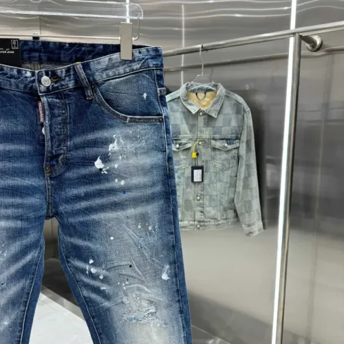 Replica Dsquared Jeans For Unisex #1413340 $60.00 USD for Wholesale