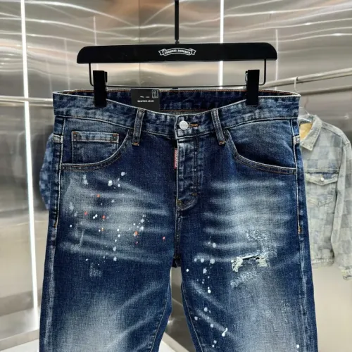 Replica Dsquared Jeans For Unisex #1413345 $60.00 USD for Wholesale