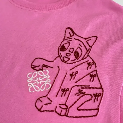 Replica LOEWE T-Shirts Short Sleeved For Unisex #1413451 $48.00 USD for Wholesale