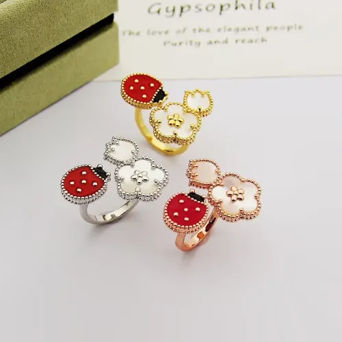 Replica Van Cleef & Arpels Rings For Women #1413484 $27.00 USD for Wholesale