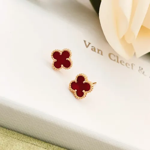 Replica Van Cleef & Arpels Earrings For Women #1413524 $25.00 USD for Wholesale