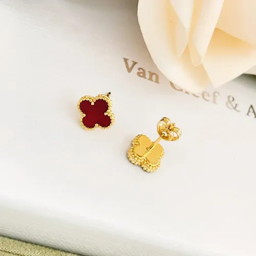 Replica Van Cleef & Arpels Earrings For Women #1413525 $25.00 USD for Wholesale