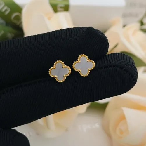 Replica Van Cleef & Arpels Earrings For Women #1413528 $25.00 USD for Wholesale