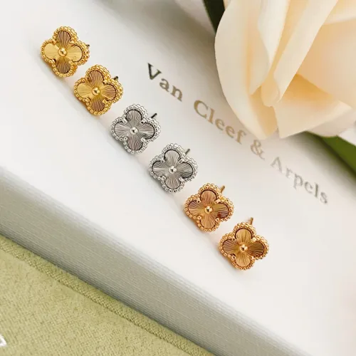Replica Van Cleef & Arpels Earrings For Women #1413530 $25.00 USD for Wholesale