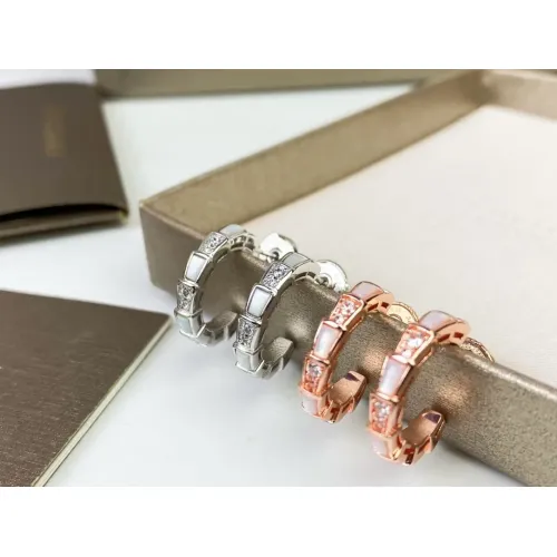 Replica Bvlgari Earrings For Women #1413574 $40.00 USD for Wholesale