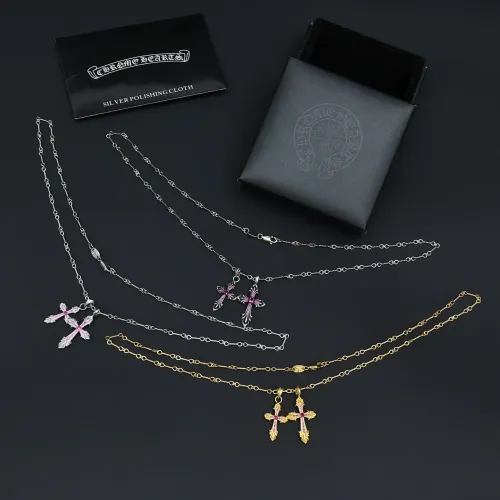 Replica Chrome Hearts Necklaces #1413830 $52.00 USD for Wholesale
