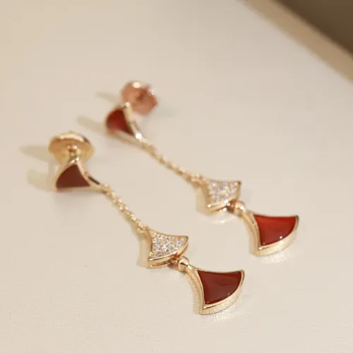 Replica Bvlgari Earrings For Women #1414079 $38.00 USD for Wholesale