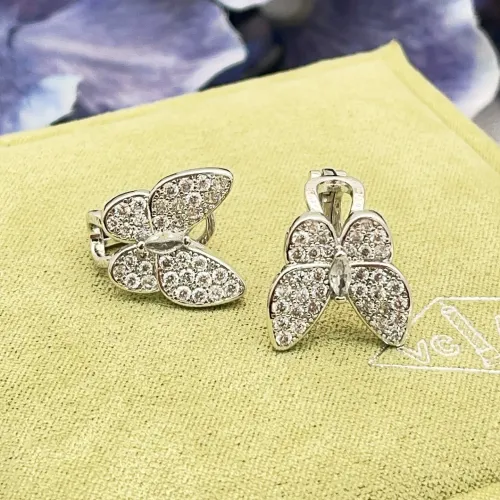 Replica Van Cleef & Arpels Earrings For Women #1414290 $32.00 USD for Wholesale