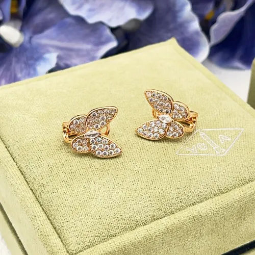 Replica Van Cleef & Arpels Earrings For Women #1414291 $32.00 USD for Wholesale
