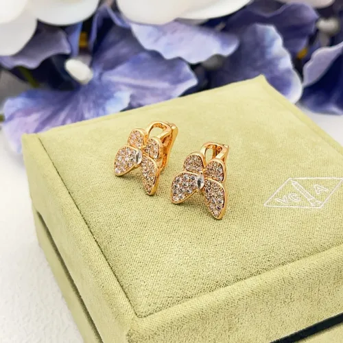 Replica Van Cleef & Arpels Earrings For Women #1414291 $32.00 USD for Wholesale