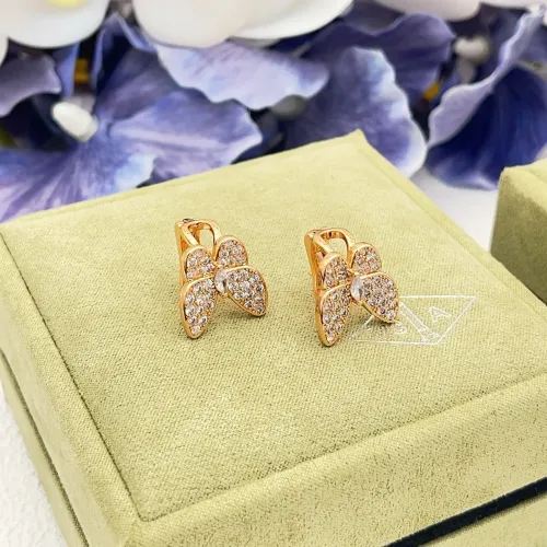 Replica Van Cleef & Arpels Earrings For Women #1414291 $32.00 USD for Wholesale