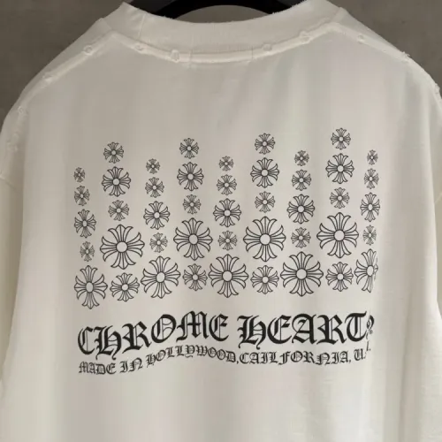 Replica Chrome Hearts T-Shirts Short Sleeved For Unisex #1414528 $48.00 USD for Wholesale