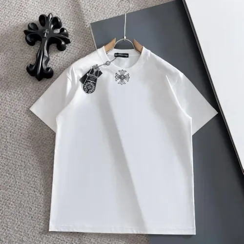 Replica Chrome Hearts T-Shirts Short Sleeved For Unisex #1414538 $42.00 USD for Wholesale