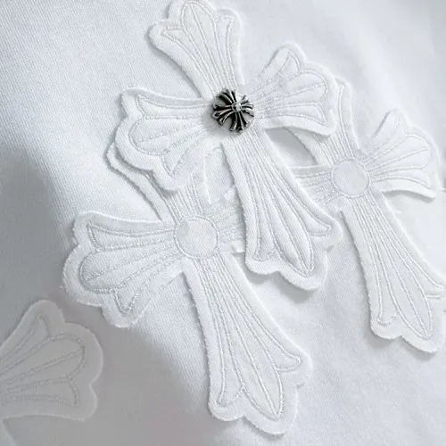 Replica Chrome Hearts T-Shirts Short Sleeved For Unisex #1414544 $42.00 USD for Wholesale