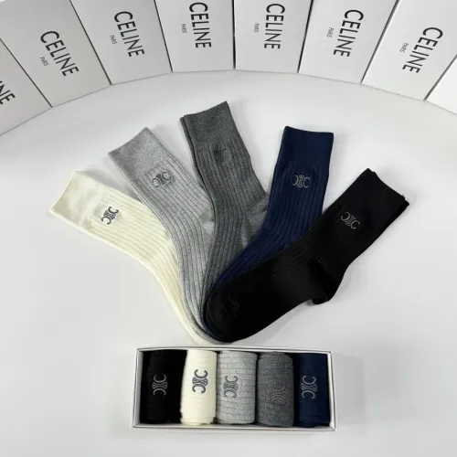 Replica Celine Socks #1414835 $29.00 USD for Wholesale