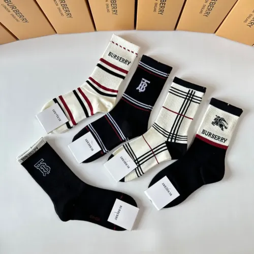 Replica Burberry Socks #1414884 $29.00 USD for Wholesale
