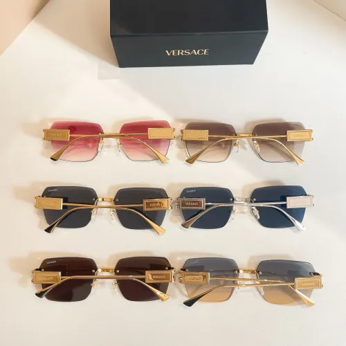 Replica Versace AAA Quality Sunglasses #1415093 $60.00 USD for Wholesale