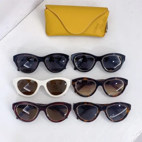 Replica LOEWE AAA Quality Sunglasses #1415497 $60.00 USD for Wholesale
