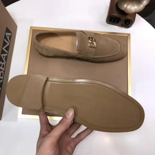 Replica Dolce & Gabbana D&G Leather Shoes For Men #1415791 $98.00 USD for Wholesale