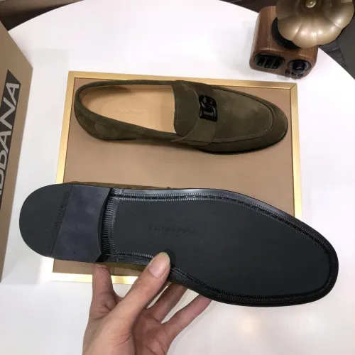 Replica Dolce & Gabbana D&G Leather Shoes For Men #1415792 $98.00 USD for Wholesale