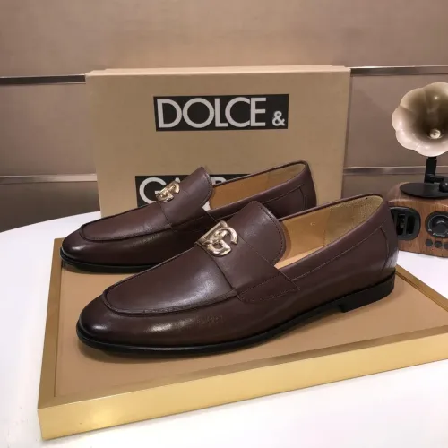 Dolce & Gabbana D&G Leather Shoes For Men #1415796