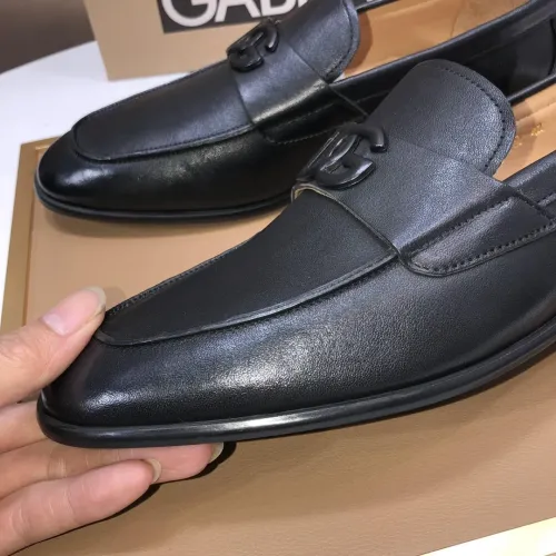 Replica Dolce & Gabbana D&G Leather Shoes For Men #1415797 $98.00 USD for Wholesale