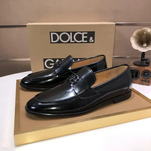 Dolce & Gabbana D&G Leather Shoes For Men #1415798
