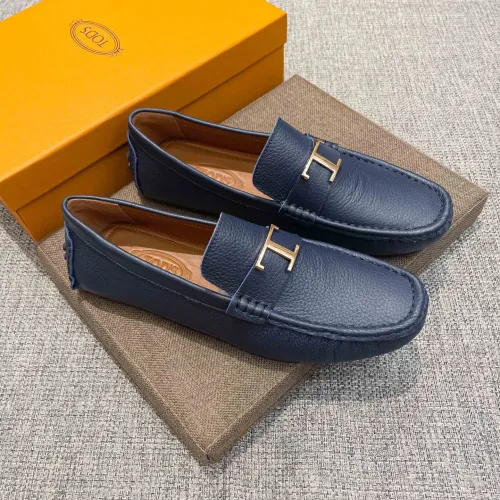 Replica TOD'S Oxfords Shoes For Men #1416058 $85.00 USD for Wholesale