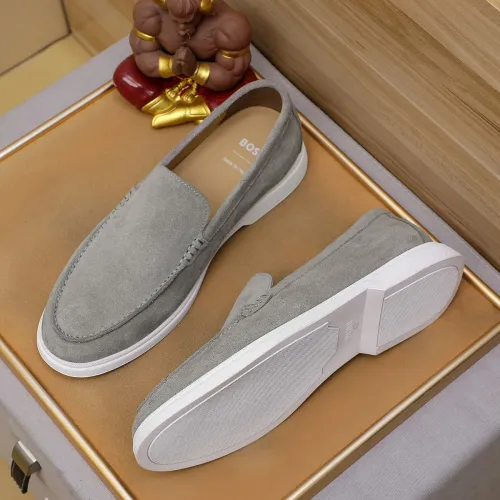 Replica Boss Leather Shoes For Men #1416085 $85.00 USD for Wholesale