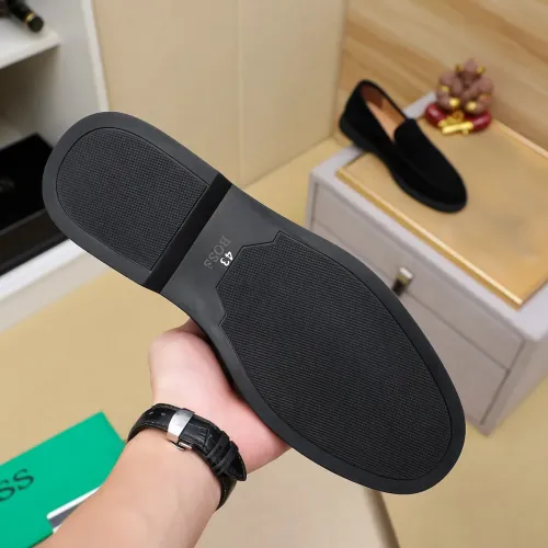 Replica Boss Leather Shoes For Men #1416089 $85.00 USD for Wholesale