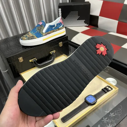 Replica Dsquared Casual Shoes For Men #1416098 $80.00 USD for Wholesale