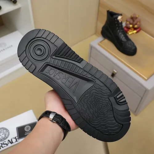 Replica Versace High Tops Shoes For Men #1416495 $85.00 USD for Wholesale