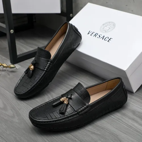 Versace Leather Shoes For Men #1416942