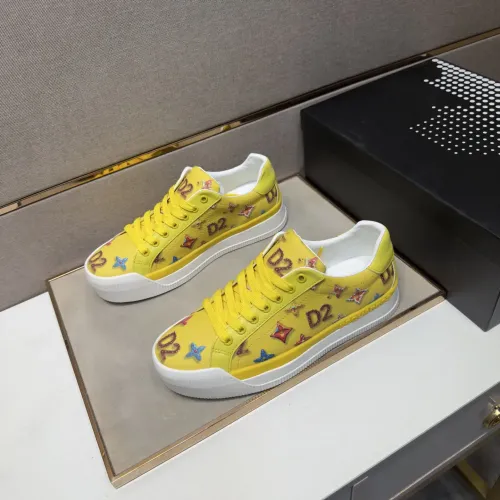 Replica Dsquared Casual Shoes For Men #1417089 $85.00 USD for Wholesale