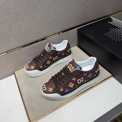 Replica Dsquared Casual Shoes For Men #1417097 $85.00 USD for Wholesale