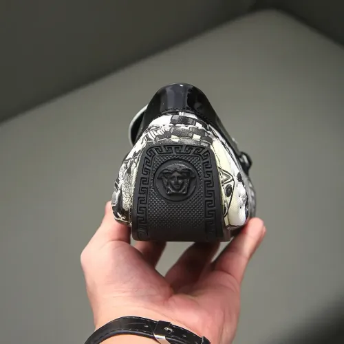 Replica Versace Leather Shoes For Men #1417131 $76.00 USD for Wholesale