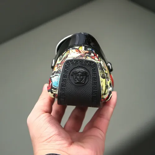 Replica Versace Leather Shoes For Men #1417132 $76.00 USD for Wholesale