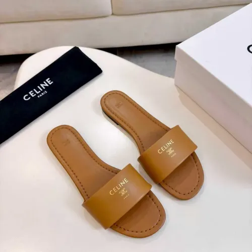Replica Celine Slippers For Women #1417466 $82.00 USD for Wholesale